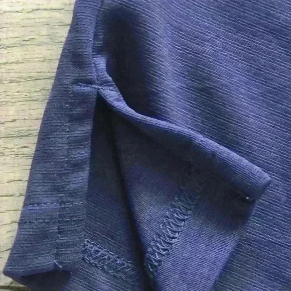 PGA TOUR Golf mens Blue Striped large polo short sleeve top - Picture 7 of 13